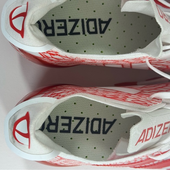 Adidas Adizero Electric Men’s Orange/White Football Cleats IH8570 Size 9 1/2 - Picture 6 of 8